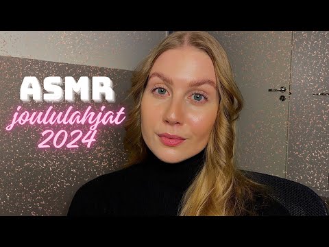 ASMR SUOMI | Joululahjojen esittely tammikuun lopussa🫢😂