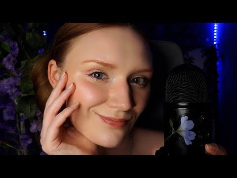 ASMR✨ Clicky mouth sounds, Chewing gum, Fluffy mic, Invisible slime 😴