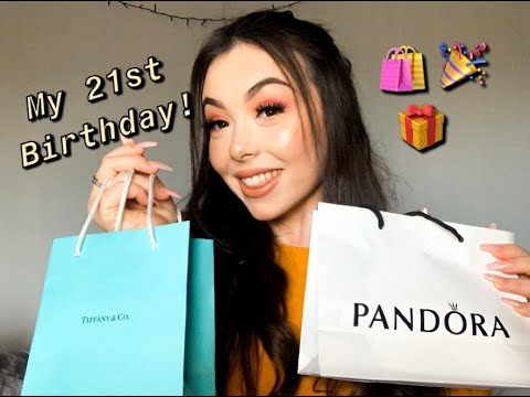 [ ASMR ] WHAT I GOT FOR MY 21ST BIRTHDAY HAUL | TAPPING | WHISPER RAMBLE