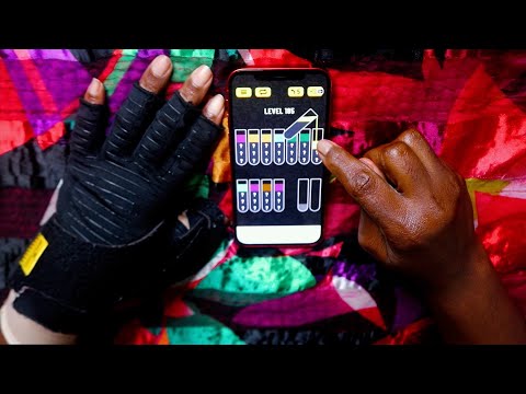 LEVEL185 WATER SORT GAME ASMR CHEWING GUM
