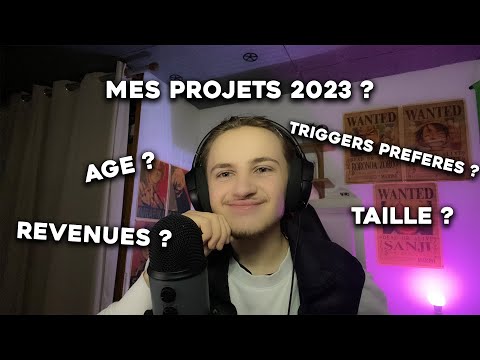 ASMR ~ F.A.Q des 5K ABONNÉS ! 😍