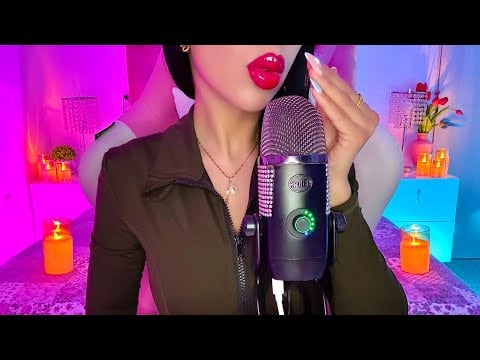 ASMR ✨👂🏻SUSURROS DE 0R3JA A 0R3JA MUY CERQUITA DEL MICRÓFONO