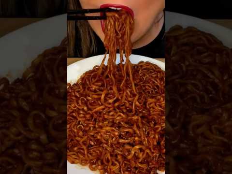 Satisfying Noodles ASMR #food #asmreating #yt_shorts #noodles