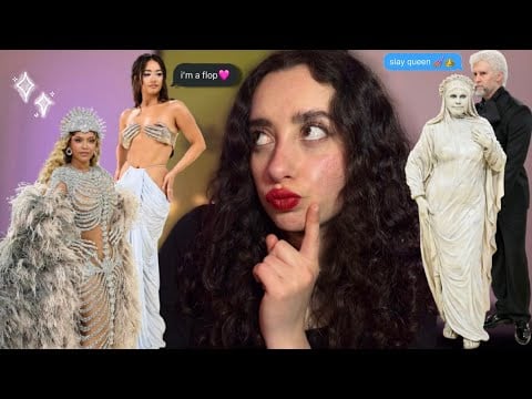 ASMR - JE JUGE LES LOOKS DU MET GALA 2026 ☕️🪩
