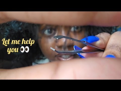 ASMR Eye Cleaning Roleplay 🧤✨ | Up-Close Personal Care”