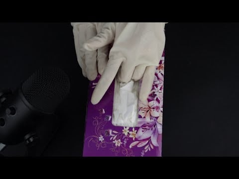 Role play of hands touching the center of a tissue box