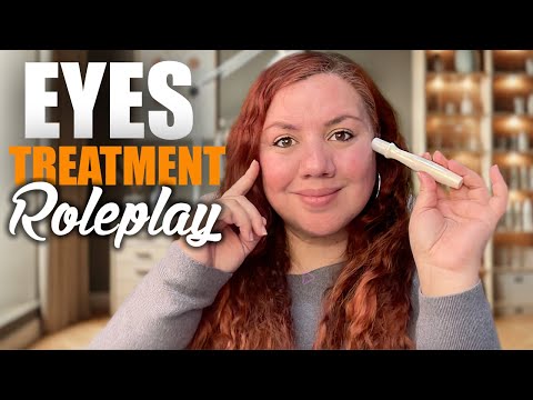 ASMR Eye Beauty Exam & Dermatologist Treatment | Soft Spoken