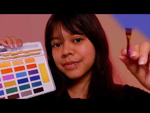Je peins (vraiment) ton visage 🎨🖌️ SOFT SPOKEN ASMR FR