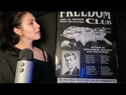 ASMR True Crime Edition: Ted "The Unabomber" Kaczynski