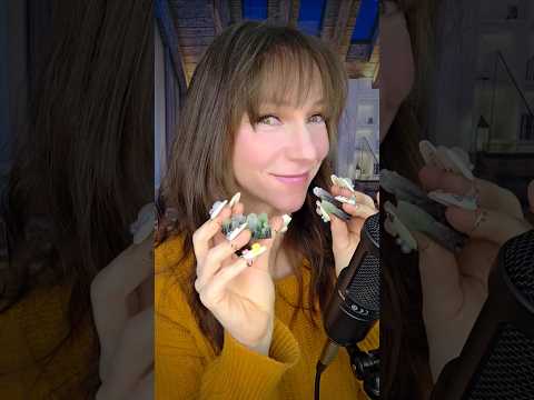 Candy Crystal Crunch ASMR 🍬 ✨️ #asmr #crunchy #asmrfoodsounds #asmrcrunch #candy #kohakutou