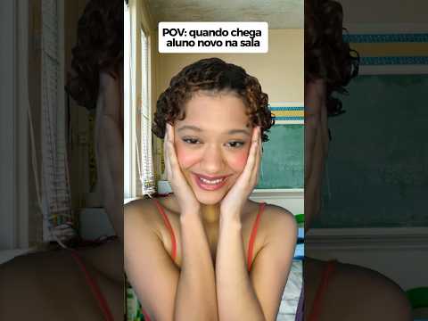 POV: quando chega aluno novo na sala #asmr #pov #asmrvideo #humor #comedia #comedy #asmrbrasil