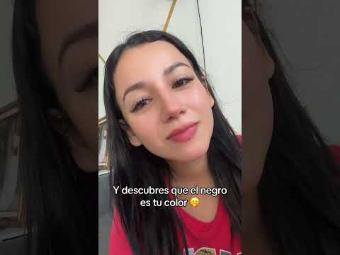 Negro o rubio?