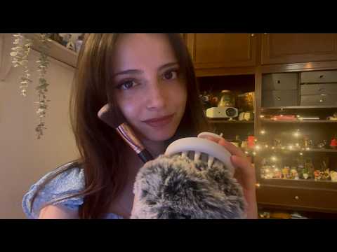 ASMR - On passe la soirée ensemble 🐢( brushing, massage )