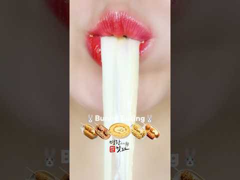 Korean cheese corn dog🌭asmr mukbnag