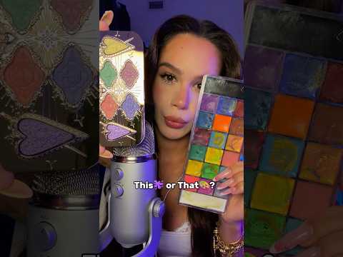 THIS or THAT ASMR 🥰❤️ Gentle sleepy triggers 💤🥱 #asmr #asmrtriggers #asmrsounds #asmrvideo