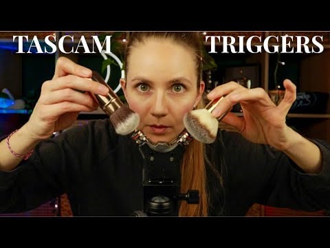 ASMR Intense & Sensitive Tascam Triggers for Tingles & Sleep