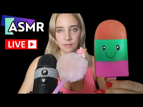 ASMR EN VIVO!! PARA DORMIR RÁPIDO Y PEOFUNDO