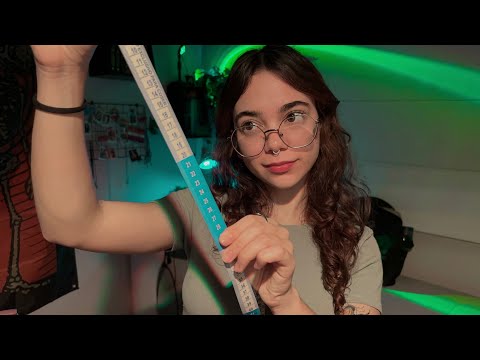 ASMR | Pegando as suas medidas