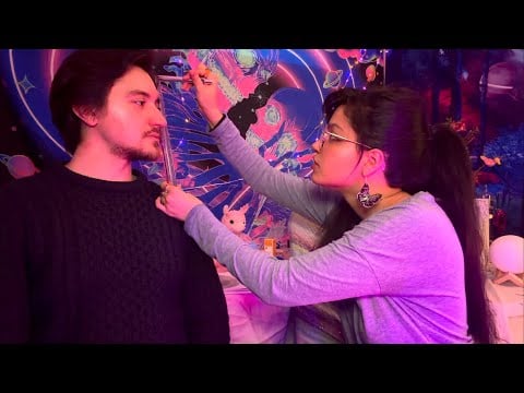 ASMR~ Real Person Physiognomy Check, Face Measuring, + Looksmaxxing {ft. Not Alex Turner}