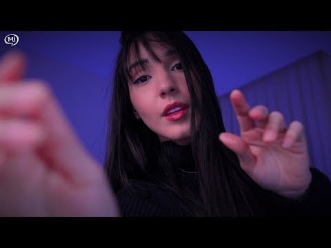 ASMR shhh! Feche os olhos e descanse, está tudo bem 🤍 Minha atenção é somente sua essa noite ✨💤 4K