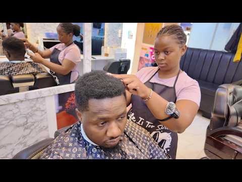 ASMR: I Asked for a Simple Haircut & This Beautiful Lady Barber Decided I Deserved So Much More