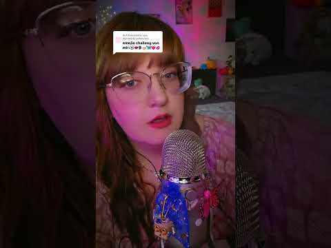 Emoji Challange Asmr #asmremojichallenge #asmrvideo #asmrcommunity