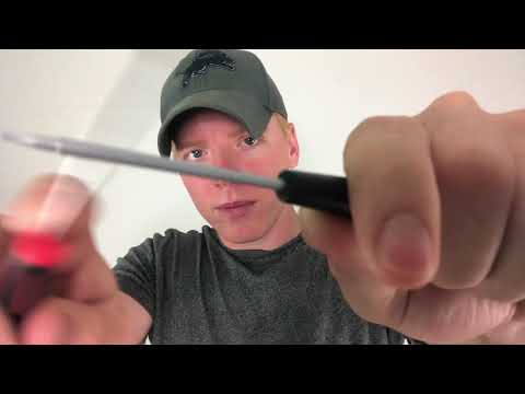 wednesday tingles tapping rubbing ASMR