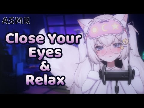 【ASMR】Catgirl & You Unwind After A Long, Tiring Day (Soft Chatting/Ear Massaging/Breathing)
