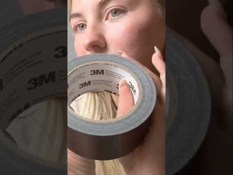 Pssst! Frau droht mit Klebeband für eure Münder!  #asmr #mouthwhisper #leise #psht #calmingasmr