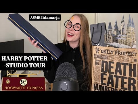 ASMR SUOMI ⚡️ HARRY POTTER -STUDIO TOUR 🧙🏼