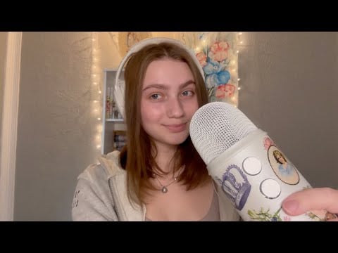 ASMR 🪶 Gratitude **NEW TRIGGER** (Opening/Closing Eyes)