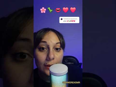 ASMR | Emoji challenge! 🦖 Parte 87 ❤️❤️ #challenge