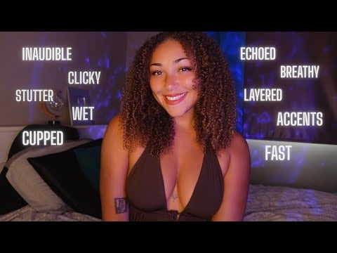 ASMR 16 TYPES OF WHISPERS ✨💙 Which is YOUR Favorite?