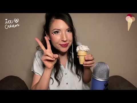 ASMR Eating Ice Cream (NO TALKING) | ASMR Comiendo Helado (SIN HABLAR) | Mukbang