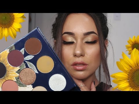 MAKE FÁCIL COM A PALETA SUNFLOWER DA BRUNA TAVARES