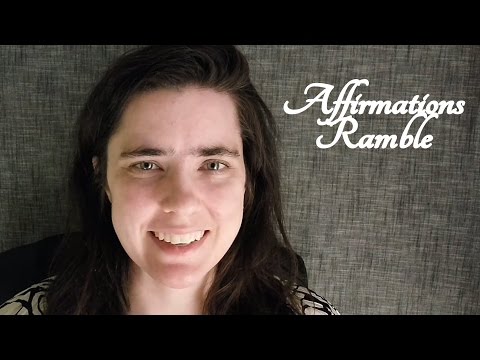 🙌 ASMR Ramble about Affirmations 🙌 (3Dio, Binaural) ☀365 Days of ASMR☀