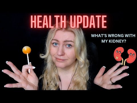 ASMR HEALTH UPDATE AFTER MY KIDNEY SURGERY ( WHISPERING )