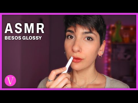 ASMR Español | BESOS Glossy y MOUTH SOUNDS cremosos