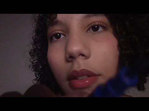 ASMR- pintando o seu rosto com canetinhas coloridas