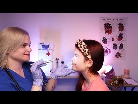 A Real Person ASMR Doctor Check Up