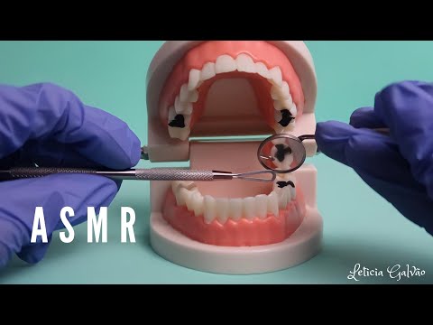 ASMR ROLEPLAY -  DENTISTA - VÍDEO PARA RELAXAR