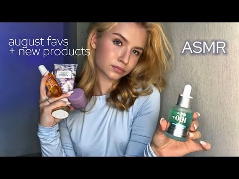 ASMR Relaxing Haul August Favourites 🛍️ Gentle Whispers & Tingles