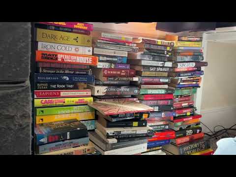 ASMR - My whole book collection Pt.2 (Lofi)