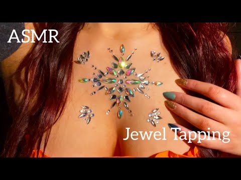 ASMR Aggressive Jewel Tapping, Scratching, 10 Different Trigger Items, and Some Fabric Sounds