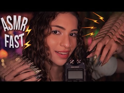 ASMR ⚡ Sons de Boca EXTREMAMENTE RÁPIDOS (os mais rápidos do canal)
