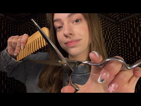 ASMR Sleep Inducing Haircut ✂️ (guaranteed sleep)