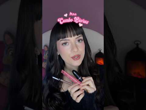 Un COMBO LÈVRES parfait pour cet HIVER ❄️💕 #asmrfrançais #asmrmakeup #lipcombo