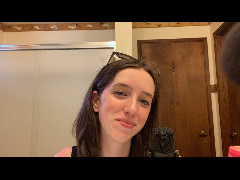 Asmr doing your makeup for dinner