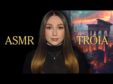 ASMR Português 🇵🇹🇧🇷 Tróia Romana - Leitura em Voz Suave