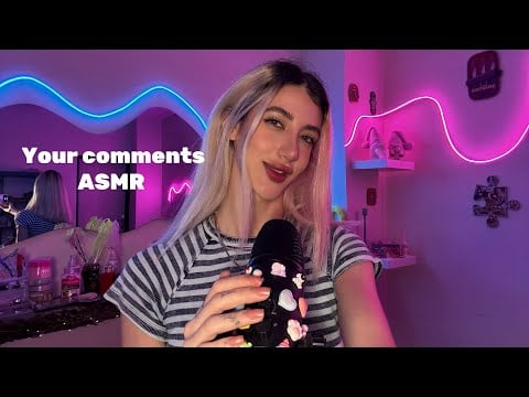 Asmr, کامنت های درخواستی شما 😍❤️ پارت 2